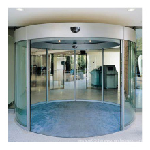 Deper DCS62S automatic curved shape glass sliding door for hotel airport shopping mall